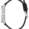guess-gw0850g1-emperor-homme-cadran-vert-bracelet-noir-profil.webp Montre homme Guess Emperor GW0850G1 en acier argenté avec cadran vert et bracelet silicone noir