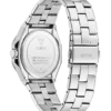 guess-gw0873l1-montre-femme-bracelet-acier-argent-detail-dos.webp GUESS Empress GW0873L1 Montre Femme Argentée Cadran Bleu
