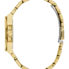 guess-gw0873l2-femme-cadran-vert-acier-dore-profil.webp Montre femme GUESS GW0873L2 Empress en acier inoxydable doré avec cadran vert