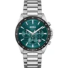 hugo-boss-1514241-montre-homme-chronographe-cadran-vert.webp Montre Homme Hugo Boss 1514241 Strike Chrono – Cadran Vert & Acier 41 mm