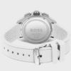 hugo-boss-volane-1513948-caseback-stainless.png Montre Hugo Boss Volane 1513948 – Chronographe Homme Cadran Gris & Bracelet Silicone Blanc