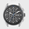 hugo-boss-volane-1513948-front-grey-dial-white.png Montre Hugo Boss Volane 1513948 – Chronographe Homme Cadran Gris & Bracelet Silicone Blanc
