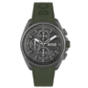 hugo-boss-volane-1513952-grey-dial-green-rubber-front.png Montre Hugo Boss Volane 1513952– Chronographe Cadran Gris & Silicone Kaki