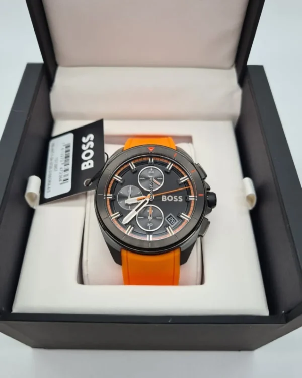 HUGO BOSS Volane Orange 1513957 Montre Homme Chronographe