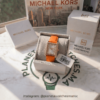 Montre Michael Kors Emery MK2983 – Dorée Pavé Cristaux & Cuir Orange Vif