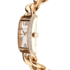 michael-kors-emery-mk7300-maroc.png Montre Femme Michael Kors Emery MK7300 : Rectangulaire, Dorée et Bracelet Chaîne