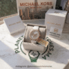 michael-kors-jessa-mk6945-or-rose-maroc.png Montre Femme Michael Kors Jessa MK6945 : Le Sport-Chic Or Rose et Blanc