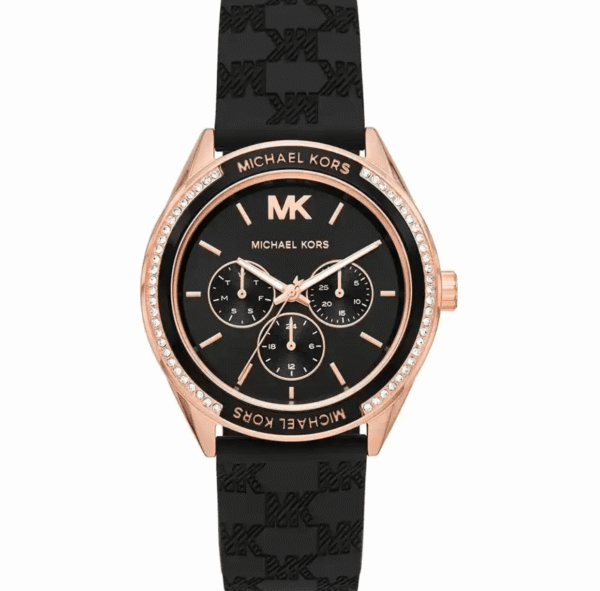 michael-kors-jessa-mk7266-or-noir.png Montre Femme Michael Kors Jessa MK7266 : L'Harmonie Bicolore Or et Noir