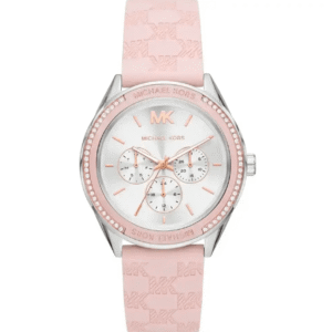michael-kors-jessa-mk7268-rose-argent.png Montre Femme Michael Kors Jessa MK7268 : Douceur Rose et Design Multifonction