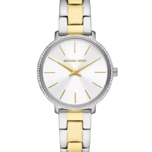 Michael Kors MK1041 Pyper – Montre femme bicolore pavée