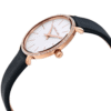 michael-kors-mk2835-profil-finesse-boitier-32mm-maroc.png Montre Femme Michael Kors Pyper MK2835 Or Rose et Cuir Noir (32mm)