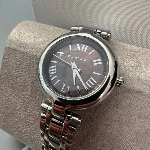 Michael Kors MK4894 Laney – Montre femme argentée cadran gris