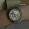 Michael Kors MK6474 Ritz – Montre Femme Chronographe Bicolore