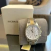Michael Kors MK6474 Ritz – Montre Femme Chronographe Bicolore