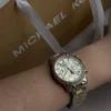 Michael Kors MK6474 Ritz – Montre Femme Chronographe Bicolore