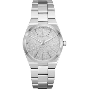 Montre femme Michael Kors MK6626 Channing en acier inoxydable argenté avec cadran argenté et bracelet assorti