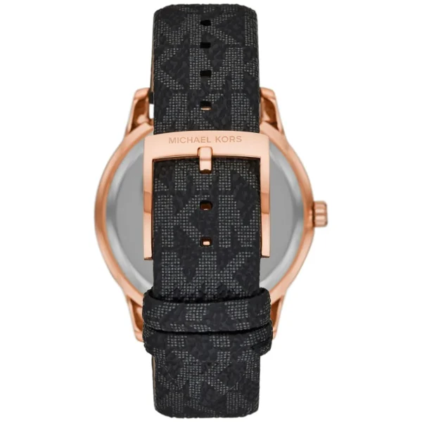 michael-kors-mk6968-montre-femme-bracelet-cuir-noir-detail.webp MICHAEL KORS Tibby MK6968 Montre Femme Cadran Noir Cristaux