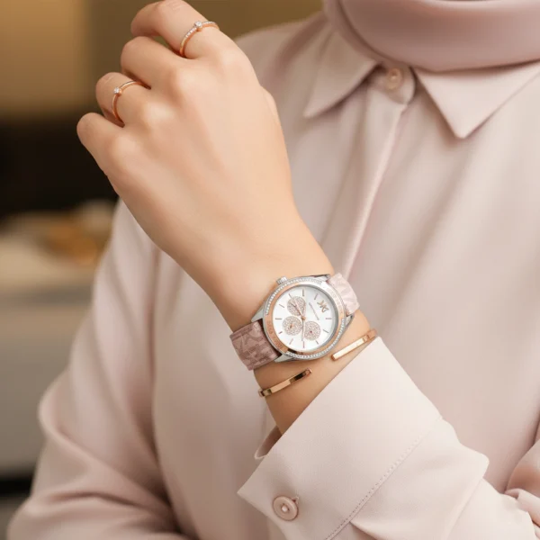 michael-kors-mk7206-montre-femme-style-chic-rose-argent.webp MICHAEL KORS Jessa MK7206 Montre Femme Rose Argentée