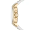 michael-kors-mk7221-montre-femme-profil-boitier-rond.webp MICHAEL KORS Sidney MK7221 Montre Femme Blanche Dorée