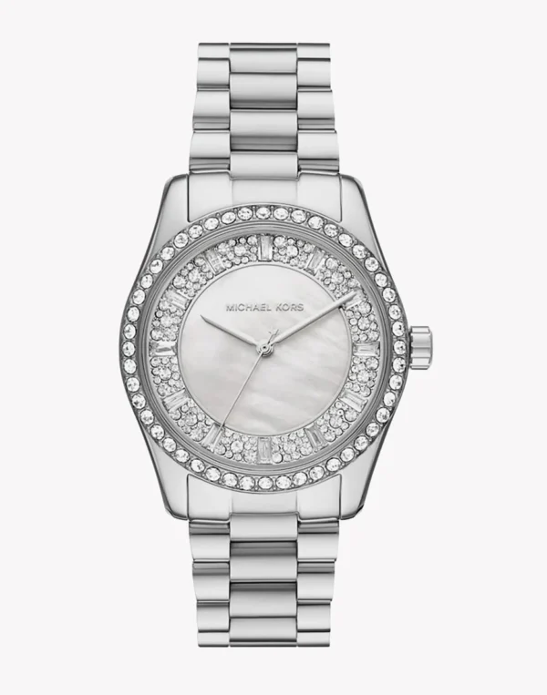 michael-kors-mk7445-lexington-montre-femme-acier-argente-cadran-nacre.webp Michael Kors MK7445 Lexington – Montre Femme Acier Argenté, Cadran Nacré et Cristaux