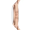 Michael Kors MK7462 Lennox en acier inoxydable ton or rose avec cadran rose vif