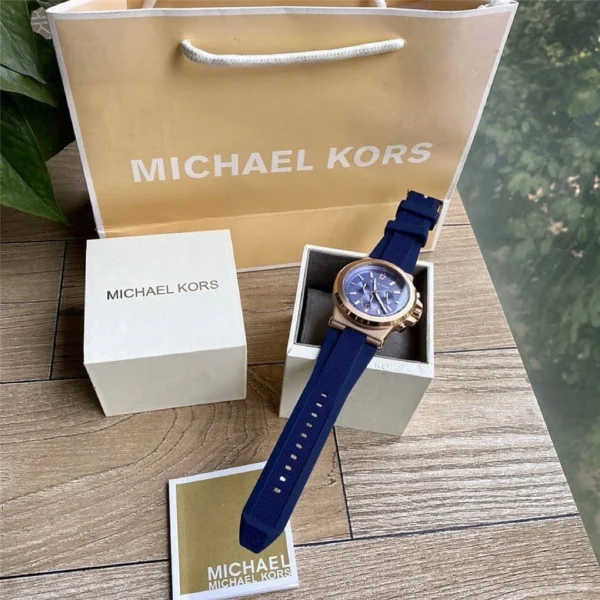 MICHAEL KORS Dylan MK8295 Montre Homme Chronographe Bleu Marine