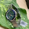 michael-kors-mk8727-montre-homme-bracelet-acier-gunmetal-detail.webp MICHAEL KORS Bayville MK8727 Montre Homme Chronographe Bleu