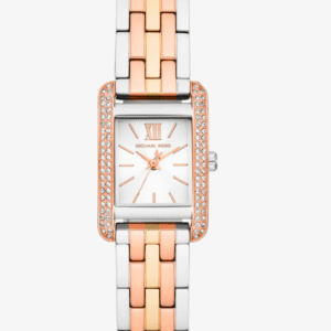 Montre femme Michael Kors Monroe Miniature MKO1146 tri-ton avec pavé et boîtier 20 mm