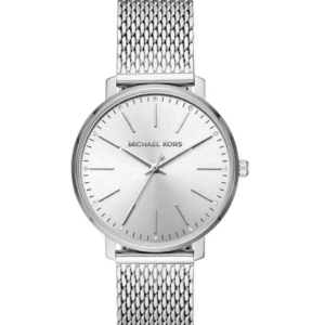 Montre Michael Kors Pyper MK4338 – Argentée Maille Milanaise & Cadran Sunray Cristaux