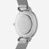 Daniel Wellington Petite 28mm Argent – Mesh Blanc Femme Minimaliste