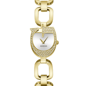 Montre Femme GUESS GW0683L2 : L'Éclat Doré du Boîtier en "G"