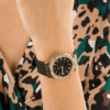 Montre Femme Michael Kors Lennox MK7281 — Doré / Noir