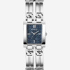 montre-guess-gw0807l1-face.png Montre Femme GUESS GW0807L1 : Boîtier Rectangulaire Argenté et Cadran Denim Bleu