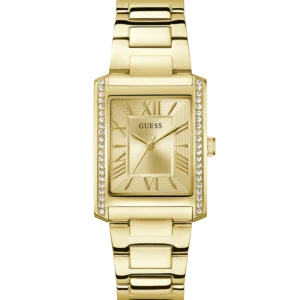 montre-guess-gw0874l4-femme-boitier-rectangle-dore-27mm-face.webp Montre Guess GW0874L4 Femme – Boîtier Rectangulaire Doré 27 mm en Acier Inoxydable Poli