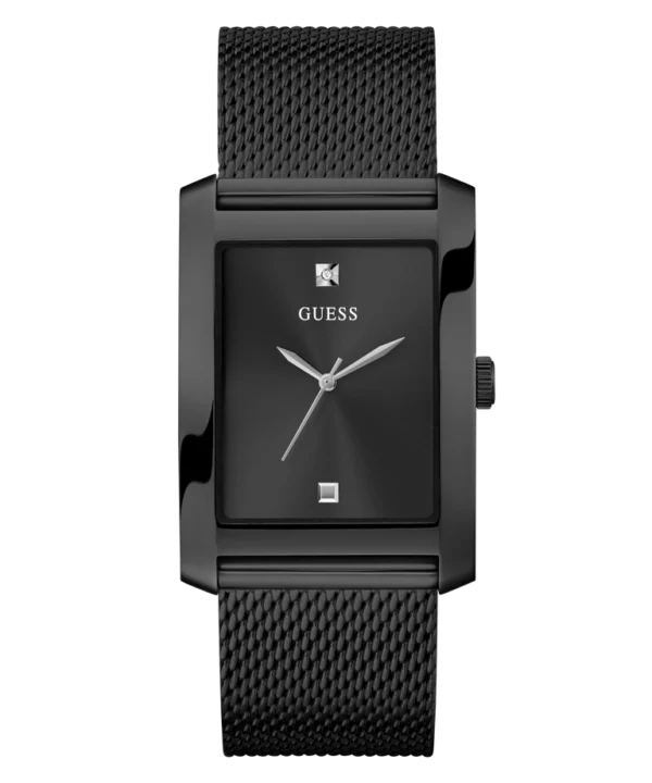 montre-guess-gw0898g3-noir-maroc.webp Montre GUESS GW0898G3 Analogique Noir Acier Maillé Pour Homme