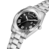 montre-homme-guess-gw0265g1-bracelet.png Montre Homme Guess Day/Date Watch GW0265G1 — Argenté Cadran Noir