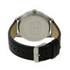 montre-homme-tommy-hilfiger-damon-1791417-dos.png Tommy Hilfiger Damon Montre multifonction avec cadran noir et bracelet en cuir noir pour homme - 1791417