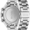 Hugo Boss 1513850 – dos et fermoir (guide) Fond en acier gravé et boucle déployante BOSS du bracelet de la Hugo Boss 1513850