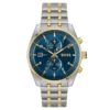 montre-hugo-boss-1514247-bicolore-bleu-maroc.webp Montre Hugo Boss 1514247 Skytraveller Chronographe Bicolore Cadran Bleu Pour Homme