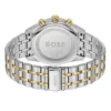 montre-hugo-boss-1514247-bracelet-ouvert-maroc.webp Montre Hugo Boss 1514247 Skytraveller Chronographe Bicolore Cadran Bleu Pour Homme