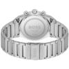 montre-hugo-boss-1514250-argent-dos-fermoir.png Montre Chronographe Hugo Boss 1514250 en Acier Argenté et Cadran Bleu