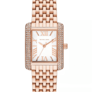 Montre Michael Kors Emery MK4743 Femme — Or Rose Cristaux Pavés