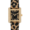 montre-michael-kors-emery-mk7387-doree-cadran-noir-leopard-face.png Montre Michael Kors Emery MK7387 Femme — Dorée Cadran Noir Bracelet Léopard