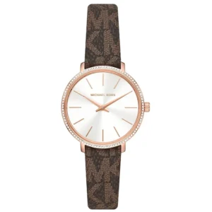 montre-michael-kors-mk1036-maroc-cadran-face.webp Montre Michael Kors MK1036 Maroc - Pyper Or Rose Femme Bracelet Cuir
