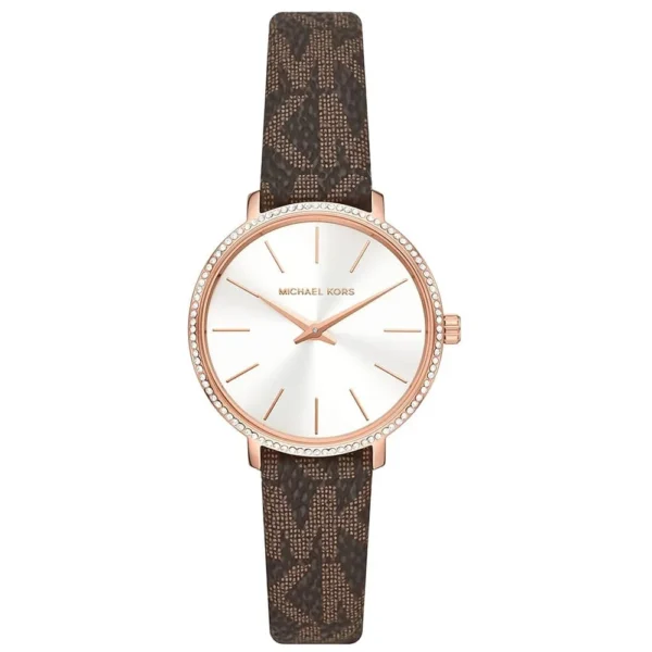 Montre Michael Kors MK1036 Maroc - Pyper Or Rose Femme Bracelet Cuir