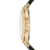 Michael Kors Layton MK2911 – Or Cristaux Cadran Nacré Noir Cuir (MK2911)