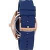 Michael Kors Janelle MK7140 – Or Rose Bracelet Silicone Bleu (MK7140)