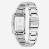 Montre femme Guess GW0876L1 en acier inoxydable avec cadran bleu glacier et bracelet argenté